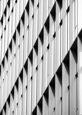 Çelik çerçeve Geometrik desen Mimarisi Modern bina pencere cephesi gölge ışıklandırması ayrıntıları