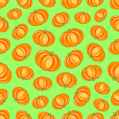 Sağlıklı sebzelerden biri, besin, vitamin, sağlıklı, arka plan, vektör, kusursuz desenli balkabağı.  