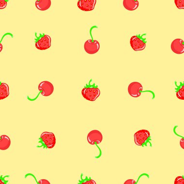 Şenlikli bir tatlıyı süsleyecek ve unutulmaz bir tat, tatlı, şekerleme, şeker, vektör, illüstrasyon, izole, arka plan, sanat, yemek, reçel, waffle külahı verecek meyveler.