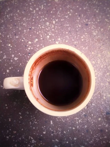 Egy Csésze Kávét Különösen Részegen Meleg Vagy Forró Páratlan — Stock Fotó