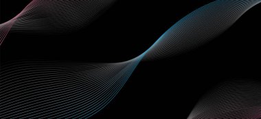 iş arkaplan çizgileri soyut şerit tasarımı dalgasıdır