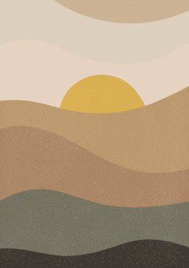 Organik şekilli soyut arkaplan ve pastel renklerde el çizimi çizgisi. Metin için alanı olan modern tasarım şablonu. Markalaşma tasarımı için minimal stil kapağı.