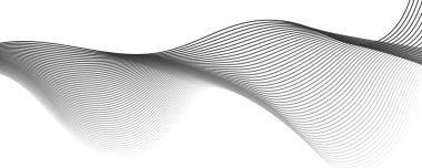 Tasarım için soyut dalga elemanı. Dijital frekans dengeleyici. Biçimlendirilmiş satır sanat arkaplanı.