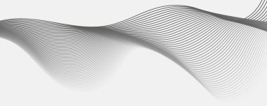 Tasarım için soyut dalga elemanı. Dijital frekans dengeleyici. Biçimlendirilmiş satır sanat arkaplanı.