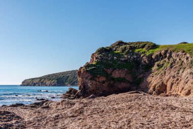 Sardunya 'da deniz manzarası