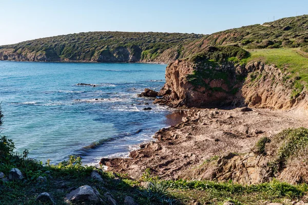 撒丁岛的海岸景观 — 图库照片
