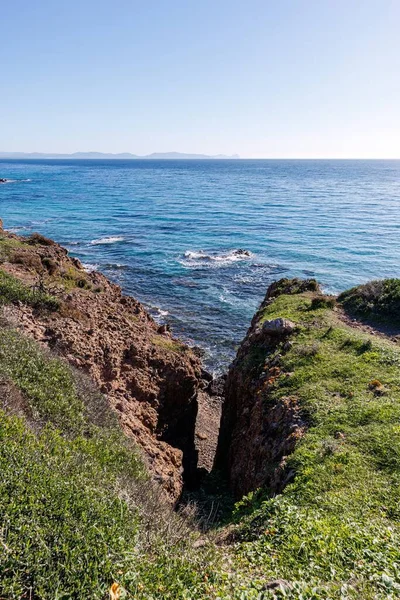 撒丁岛的海岸景观 — 图库照片