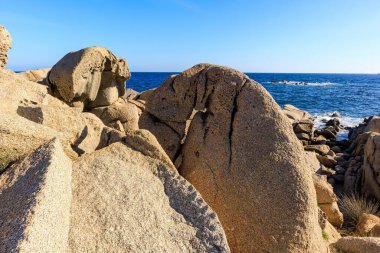 Sardunya 'da deniz manzarası