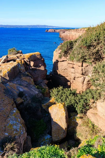 Скалистые Берега Сардинии Клиффс Италия — стоковое фото