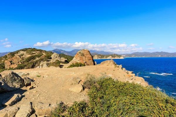Krajobraz Wybrzeża Morskiego Sardynii — Zdjęcie stockowe