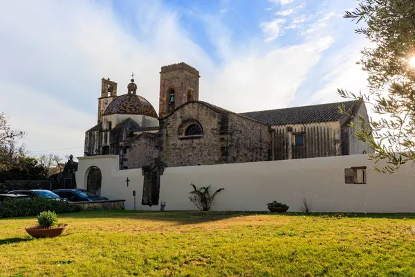 Chiesa Parrocchiale dell 'Immacolata, Barumini, Sardunya, İtalya' daki kilise.