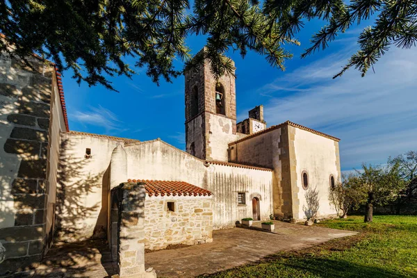 Chiesa Parrocchiale Dell Immacolata Chiesa Barumini Sardegna — Foto Stock