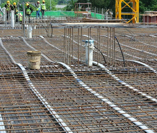 Malacca Malaysia April 2016 Prestress Cable Tendons Prestressed Concrete Construction — 图库照片