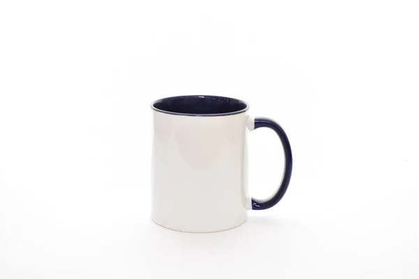 Kaffeetasse Isoliert Auf Weißem Hintergrund Hochwertiges Foto — Stockfoto