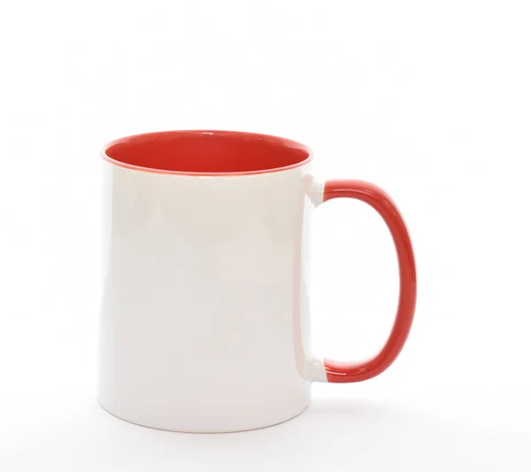 咖啡杯在白色背景上隔离 高质量的照片 — 图库照片