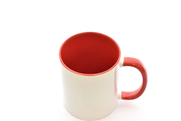 Чашка Кофе Изолированы Белом Фоне Высокое Качество Фото — стоковое фото
