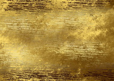 Sanat eserleri için Altın Soyut Dekoratif Kağıt Dokusu- İllüstrasyon