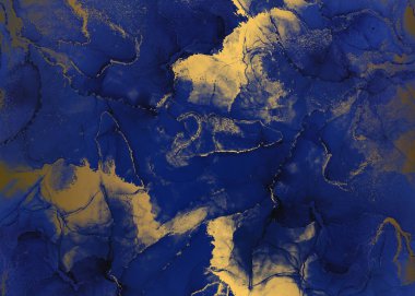 Sanat eserleri için Altın Soyut Dekoratif Kağıt Dokusu- İllüstrasyon