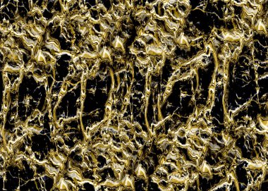 Sanat eserleri için Altın Soyut Dekoratif Kağıt Dokusu- İllüstrasyon