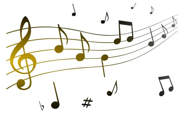 Bir anahtar ve anahtarla notalar.