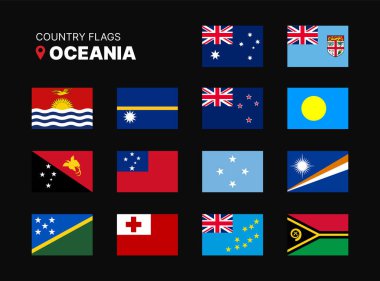 Andorra Bayrağı 3D Simgesi. Ulusal Andorra Bayrağı. Vektör illüstrasyonu