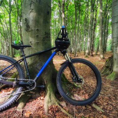 Yaz mevsiminde yolda çakıl bisikleti sürmek