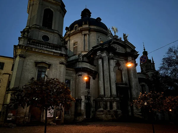 Kota Kota Lviv Yang Sempurna Ukraina Pada Musim Gugur — Stok Foto