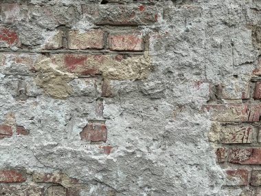 Bricks wall background texture in grunge style.