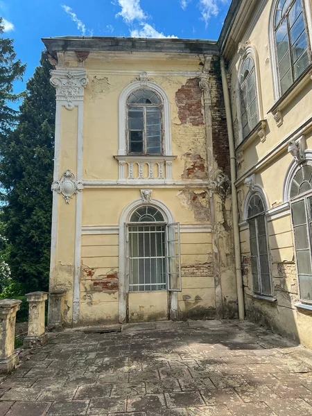 Verlassene Alte Sheptytskih Villa Westen Der Ukraine — Stockfoto