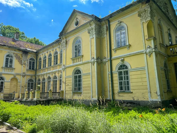 Abandonada Velha Villa Sheptytskih Parte Mais Alta Ucrânia — Fotografia de Stock