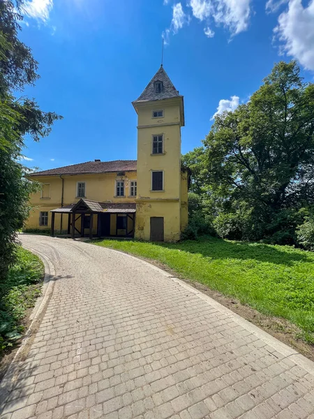 Abbandonata Vecchia Villa Sheptytskih Nella Parte Più Wwest Dell Ucraina — Foto Stock