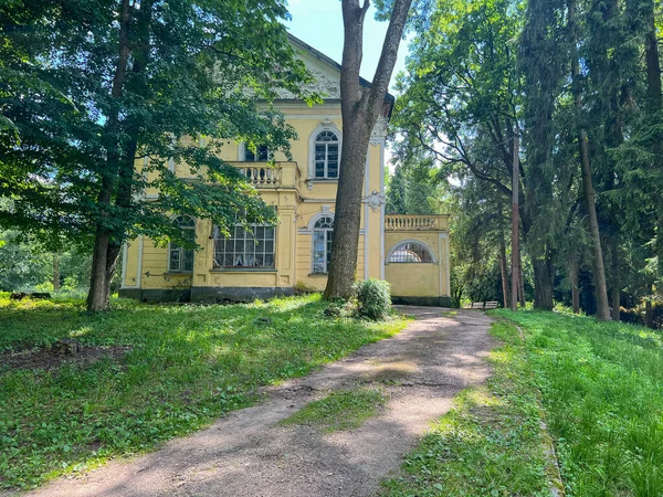 Abandonada Antigua Villa Sheptytskih Parte Más Wwest Ucrania —  Fotos de Stock