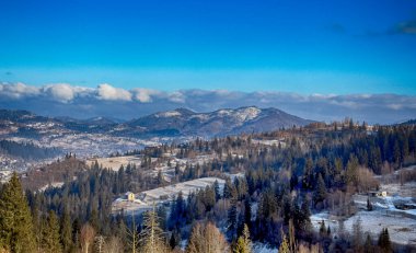 Ukrayna Karpatlar Kış karları
