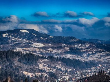Ukrayna Karpatlar Kış karları