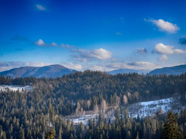 Ukrayna Karpatlar Kış karları