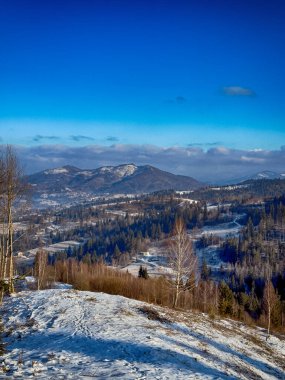 Ukrayna Karpatlar Kış karları