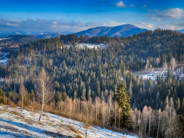 Ukrayna Karpatlar Kış karları