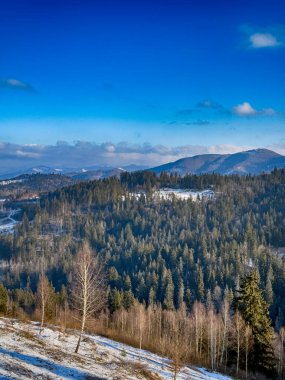 Ukrayna Karpatlar Kış karları