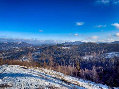 Ukrayna Karpatlar Kış karları