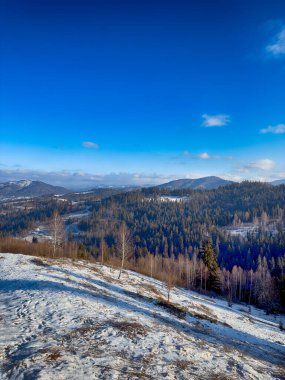 Ukrayna Karpatlar Kış karları