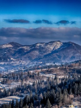 Ukrayna Karpatlar Kış karları