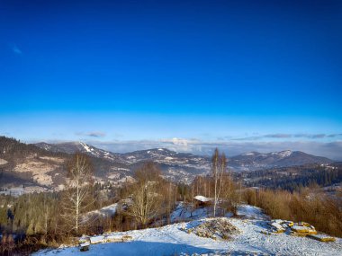Ukrayna Karpatlar Kış karları