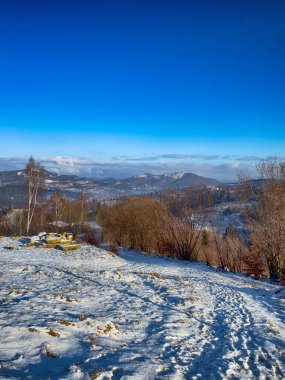 Ukrayna Karpatlar Kış karları