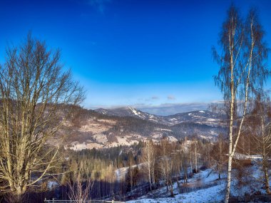 Ukrayna Karpatlar Kış karları