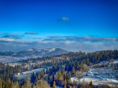 Ukrayna Karpatlar Kış karları