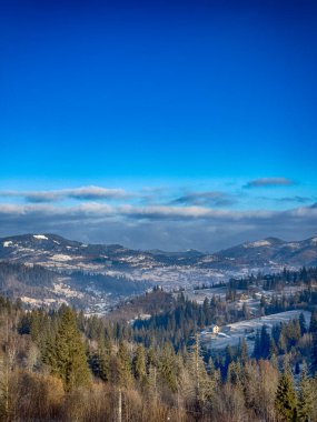 Ukrayna Karpatlar Kış karları