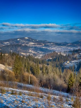 Ukrayna Karpatlar Kış karları