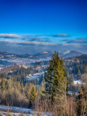 Ukrayna Karpatlar Kış karları