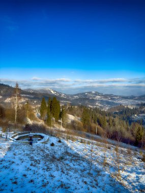 Ukrayna Karpatlar Kış karları