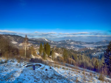 Ukrayna Karpatlar Kış karları
